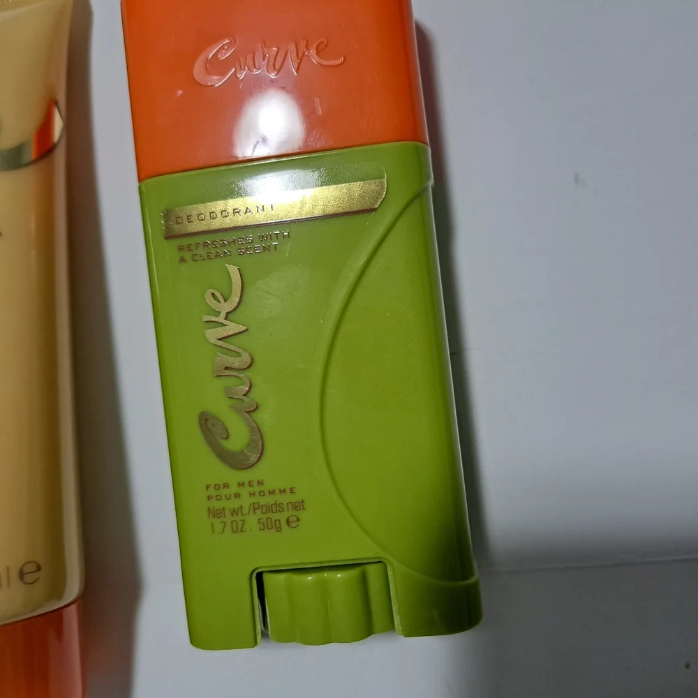 Curve Fragrance Set with Aftershave Balm and Deodorant